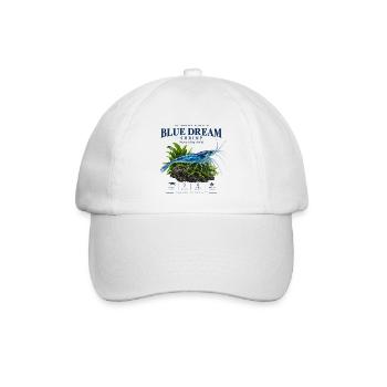 Blue Dream Shrimp - Baseballkappe - Weiß/Weiß - Vorne