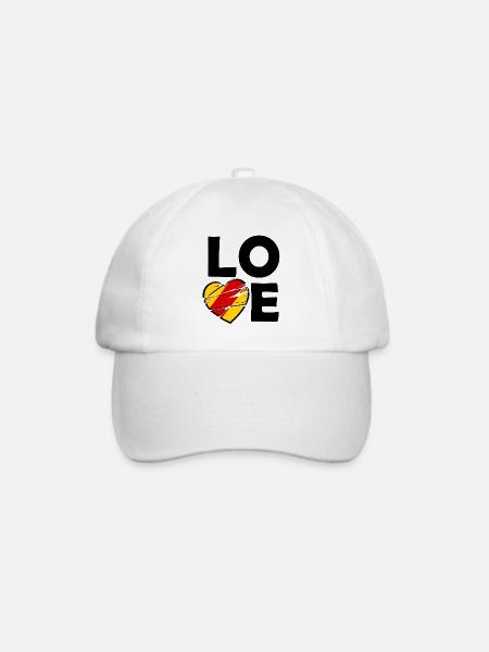 Mein liebes Badnerland - Baseballkappe - Weiß/Weiß