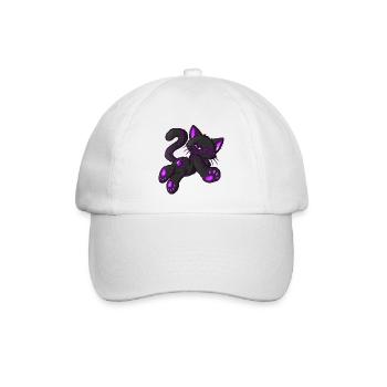 Nikka (Bella Donna‘s wicked world) - Baseballkappe - Weiß/Weiß - Vorne