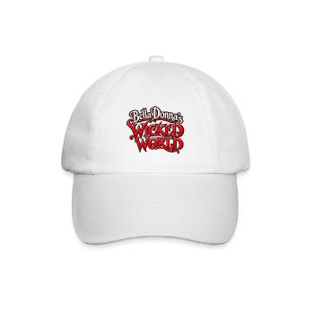 Bella Donna Wicked World - Baseballkappe - Weiß/Weiß - Vorne