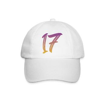 17 - Baseballkappe - Weiß/Weiß - Vorne