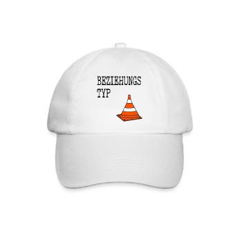 Beziehungstyp Pylone - Baseballkappe - Weiß/Weiß - Vorne