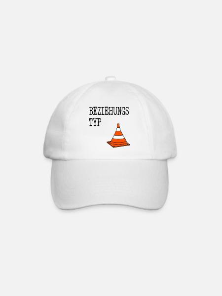 Beziehungstyp Pylone - Baseballkappe - Weiß/Weiß