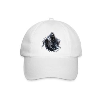 Tödlicher Geist Albtraum - Baseballkappe - Weiß/Weiß - Vorne