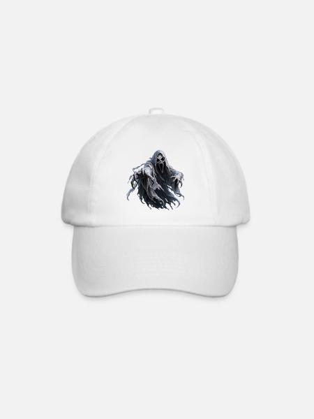 Tödlicher Geist Albtraum - Baseballkappe - Weiß/Weiß