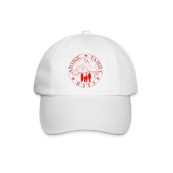 Familienheim-Emblem - Baseballkappe - Weiß/Weiß - Vorne