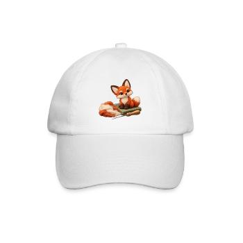 Filzfuchs-Basteltisch - Baseballkappe - Weiß/Weiß - Vorne