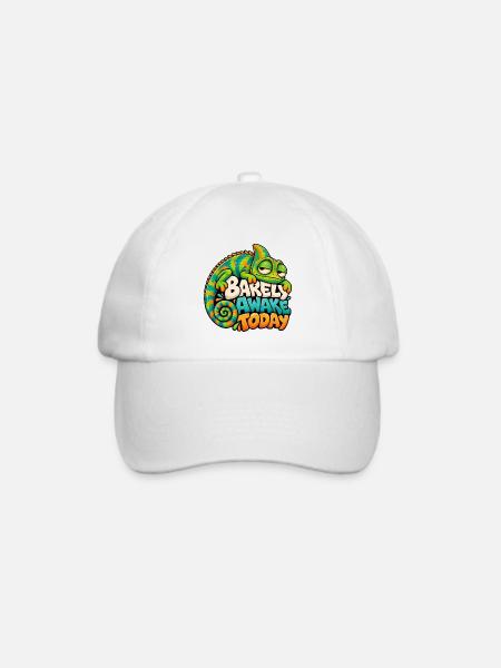 Chamäleon - Baseballkappe - Weiß/Weiß