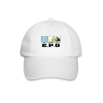 epo - Baseballkappe - Weiß/Weiß - Vorne