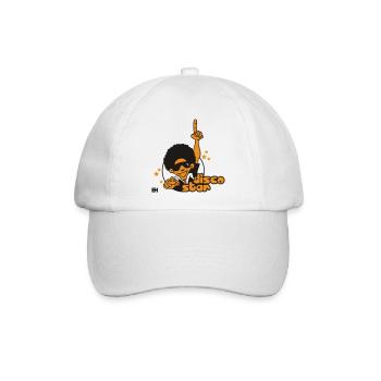 Disco Star - Baseballkappe - Weiß/Weiß - Vorne