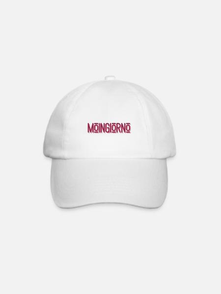 moingiorno 1 - Baseballkappe - Weiß/Weiß