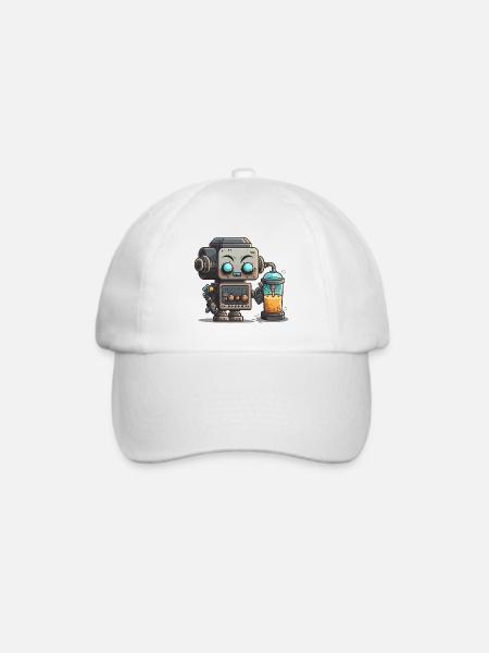 Robo Gießen - Baseballkappe - Weiß/Weiß