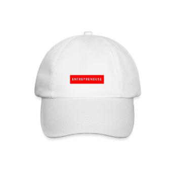 Unternehmer - Baseballkappe - Weiß/Weiß - Vorne