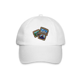 Briefmarken Reisen Postkarten Briefmarkensammlung - Baseballkappe - Weiß/Weiß - Vorne