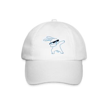 Ostern Karnickel Geschenk Osterhase Hase Frühling - Baseballkappe - Weiß/Weiß - Vorne