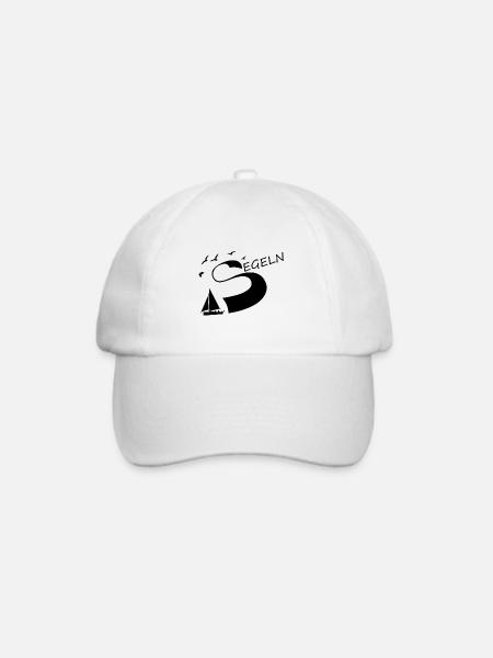 segeln Segeln - Baseballkappe - Weiß/Weiß