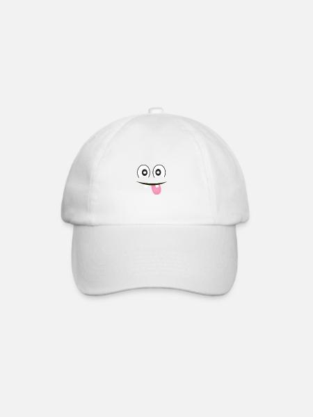 Fun - Baseballkappe - Weiß/Weiß