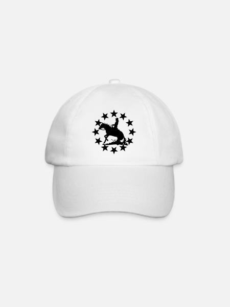 Western Lady Emblem - Baseballkappe - Weiß/Weiß