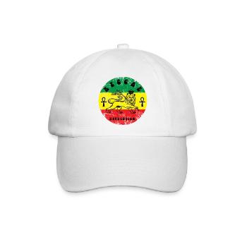 Reggae - Baseballkappe - Weiß/Weiß - Vorne