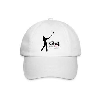 Golf - Baseballkappe - Weiß/Weiß - Vorne