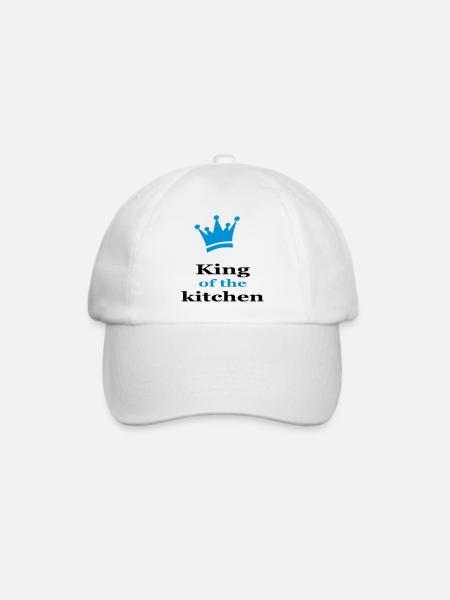 kochen - Baseballkappe - Weiß/Weiß