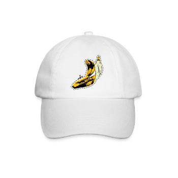 Do-it-yourself Banana - Baseballkappe - Weiß/Weiß - Vorne