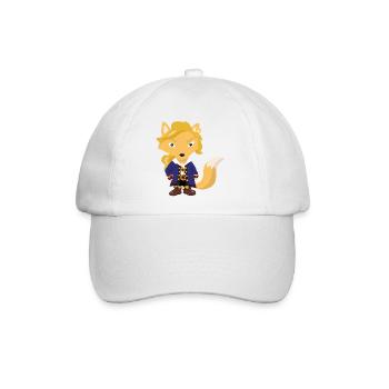 Fox Guybrush - Baseballkappe - Weiß/Weiß - Vorne