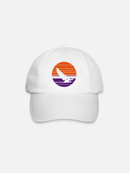 Cat Sailing 2C - Baseballkappe - Weiß/Weiß