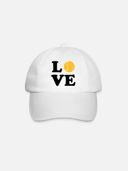 Tennis - Baseballkappe - Weiß/Weiß