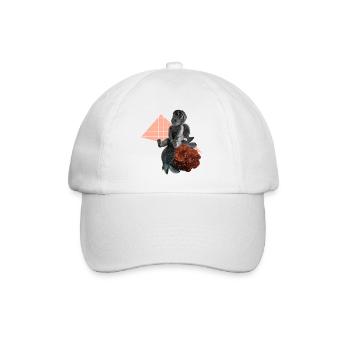 Cherub Rose Ästhetik - Baseballkappe - Weiß/Weiß - Vorne