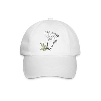 kräuter - Baseballkappe - Weiß/Weiß - Vorne