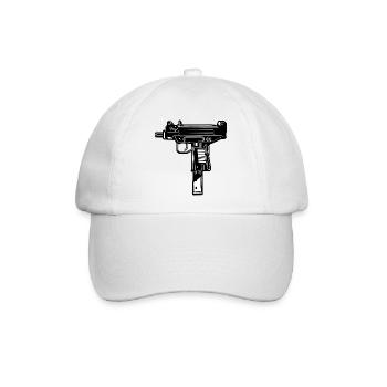 Uzi - Baseballkappe - Weiß/Weiß - Vorne