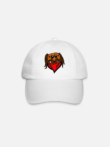 Springerliebe - Baseballkappe - Weiß/Weiß