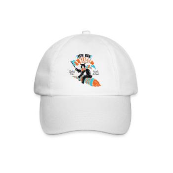 ich bin Erste Klasse - Baseballkappe - Weiß/Weiß - Vorne