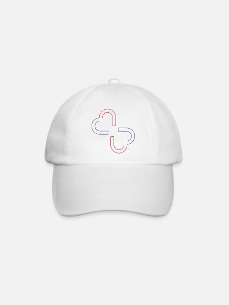 Dual-Core - Baseballkappe - Weiß/Weiß