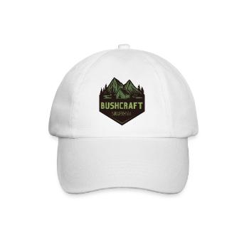 Bushcraft survival - Baseballkappe - Weiß/Weiß - Vorne