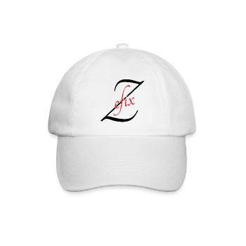 Zefix - Baseballkappe - Weiß/Weiß - Vorne