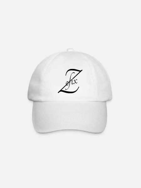 Zefix - Baseballkappe - Weiß/Weiß