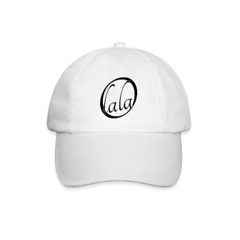Oh lala - Baseballkappe - Weiß/Weiß - Vorne