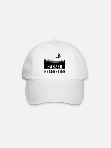 Hexenstieg - Baseballkappe - Weiß/Weiß