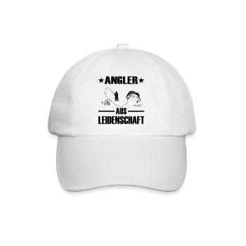 Angeln - Baseballkappe - Weiß/Weiß - Vorne