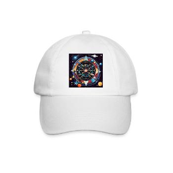 Infinity Bullseye - Baseballkappe - Weiß/Weiß - Vorne