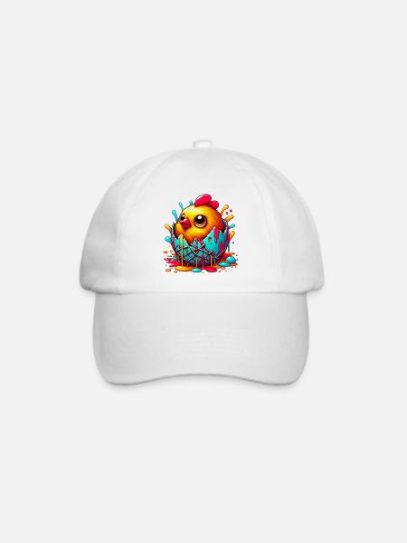 Küken - Baseballkappe - Weiß/Weiß