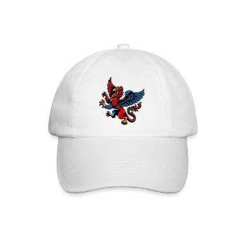 Greif - Baseballkappe - Weiß/Weiß - Vorne
