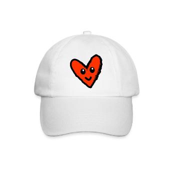 GERADE VERHEIRATET. Junggesellinnenabschied. VALENTINSTAG. PAAR - Baseballkappe - Weiß/Weiß - Vorne