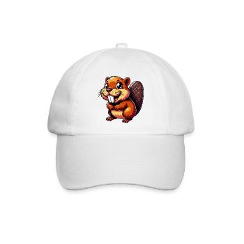 Bieber - Baseballkappe - Weiß/Weiß - Vorne