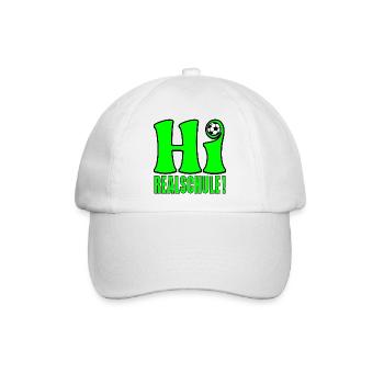 SCHULE REALSCHULE FUßBALL - Baseballkappe - Weiß/Weiß - Vorne