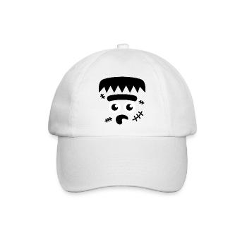 Zombie Kostüm Halloween Kostüm - Baseballkappe - Weiß/Weiß - Vorne