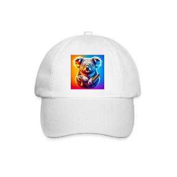 Koala - Baseballkappe - Weiß/Weiß - Vorne