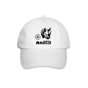 Rhino - Baseballkappe - Weiß/Weiß - Vorne
